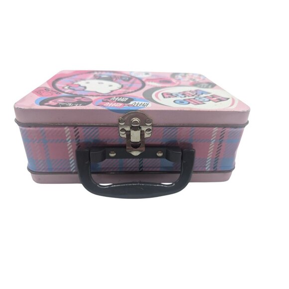 Hello Kitty Plaid Metal Lunchbox & Thermos Set Pink/Multicolor - Picture 6 of 12